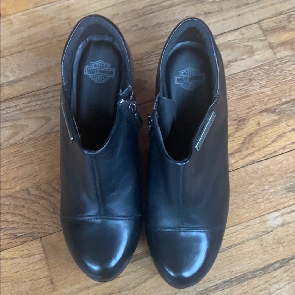 Harley Davidson Wedge Boots